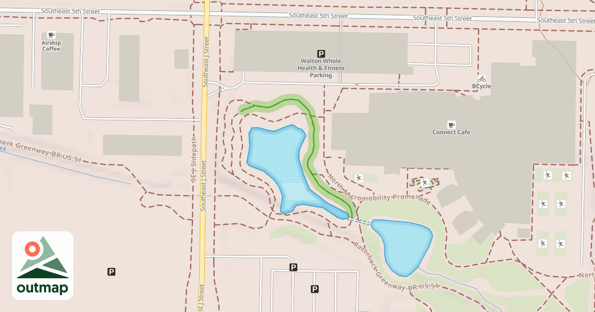 Map of North Campus Loop
