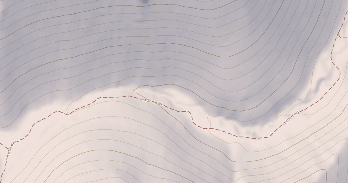Map preview of Little Fork