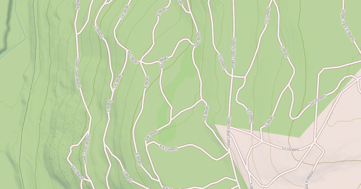 Map preview of Rock Run ATV Trails