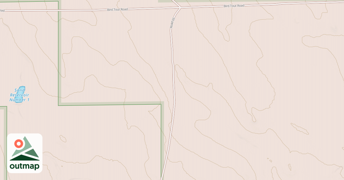 Map of ROAD 65