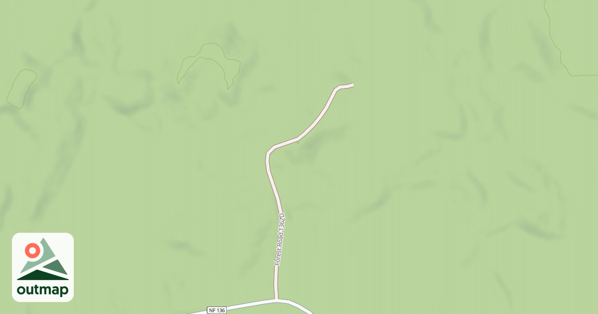 Map of FR 136ZD