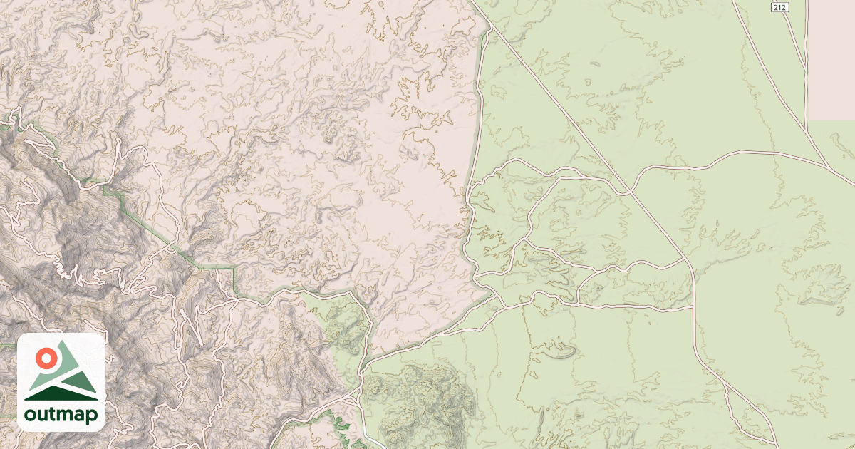 Map of BLM National GTLF Public Motorized Roads 8195fbf6-b495-4b1d-9ca4-448106e5ea12