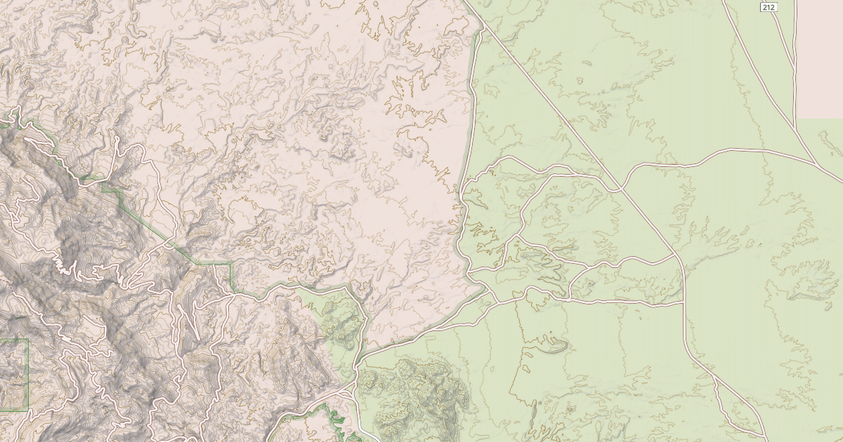 Map preview of BLM National GTLF Public Motorized Roads 8195fbf6-b495-4b1d-9ca4-448106e5ea12