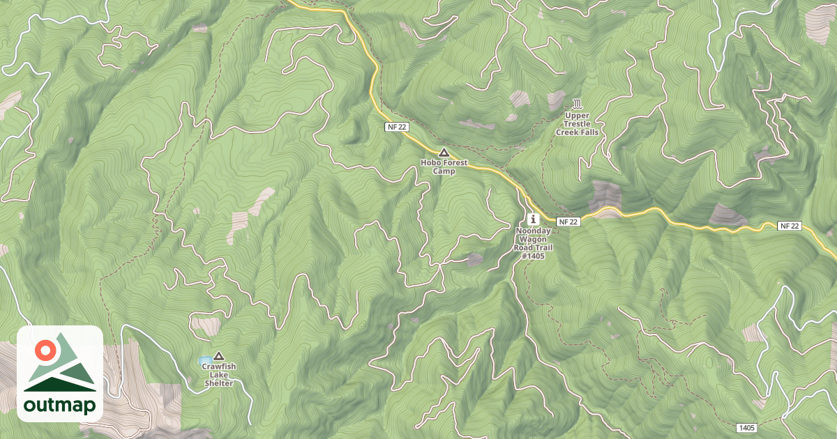 Map of CAT CREEK