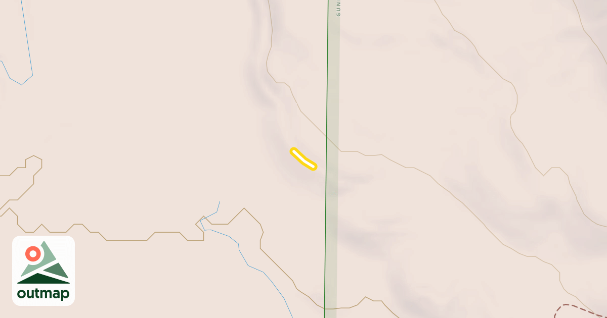 Map of Old Ditch Trail