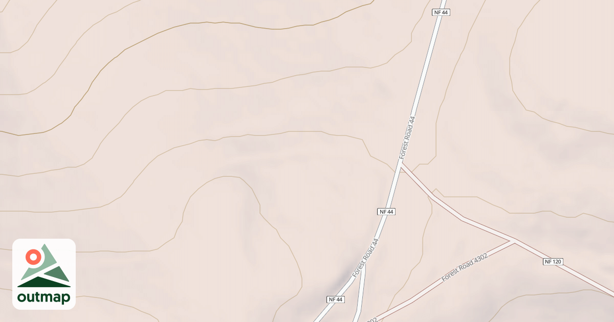 Map of JONES RIDGE