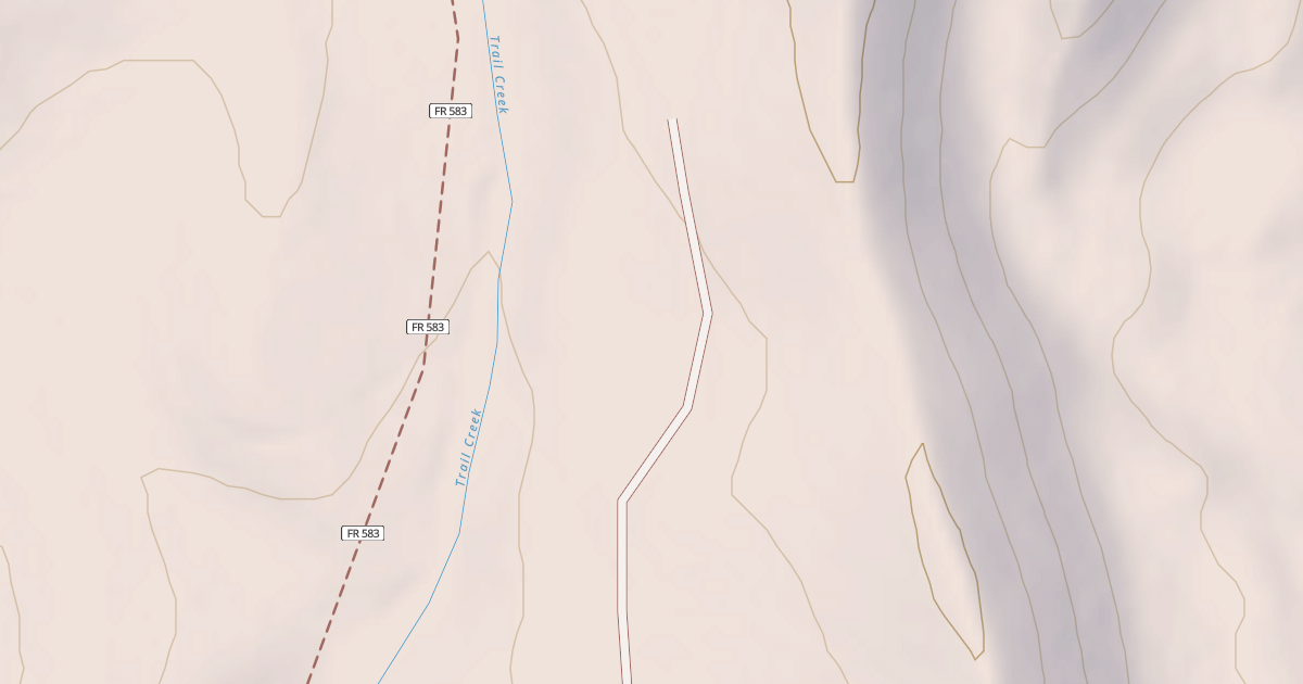 Map preview of TRAIL RIDGE H