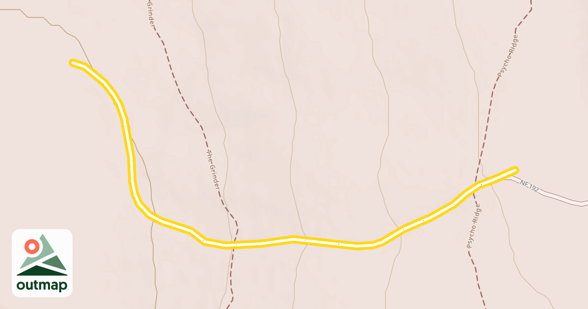 Map of Horse Creek