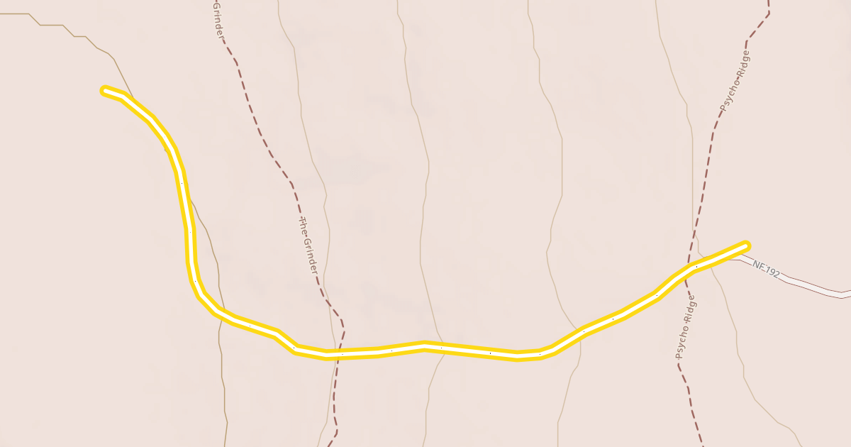 Map preview of Horse Creek