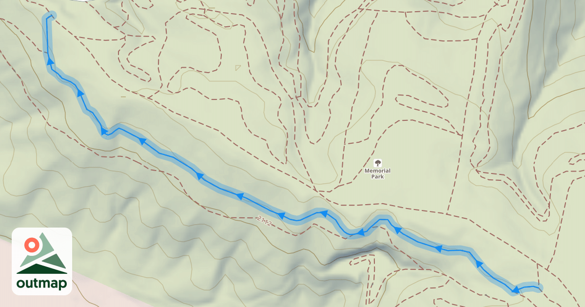 Map of Lay Down Sally