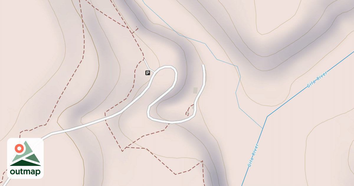 Map of BLM National GTLF Public Motorized Roads 23982aed-8501-46ee-a99d-61867ec60878