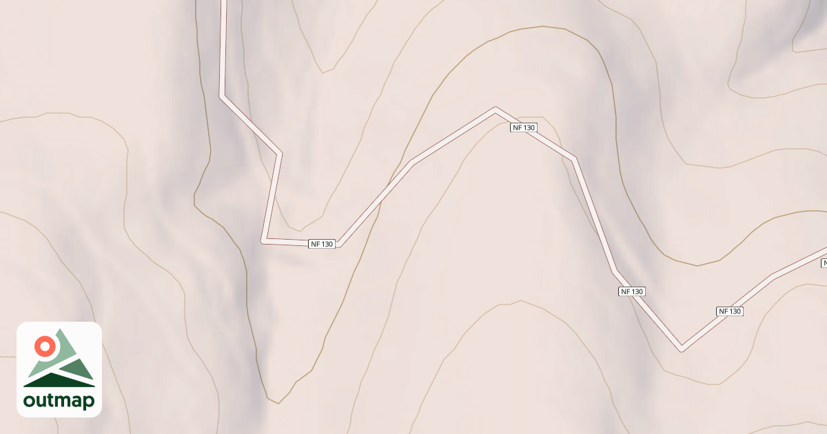 Map of POWELL POND ACCESS ROAD