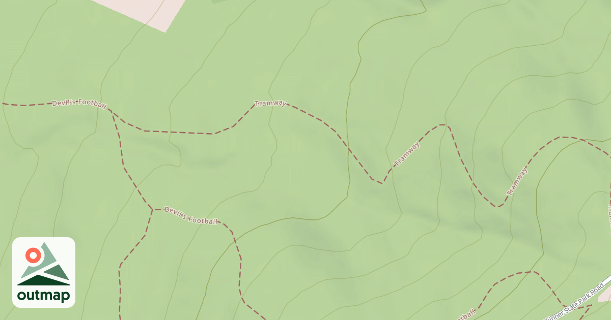Map of Tramway Trail