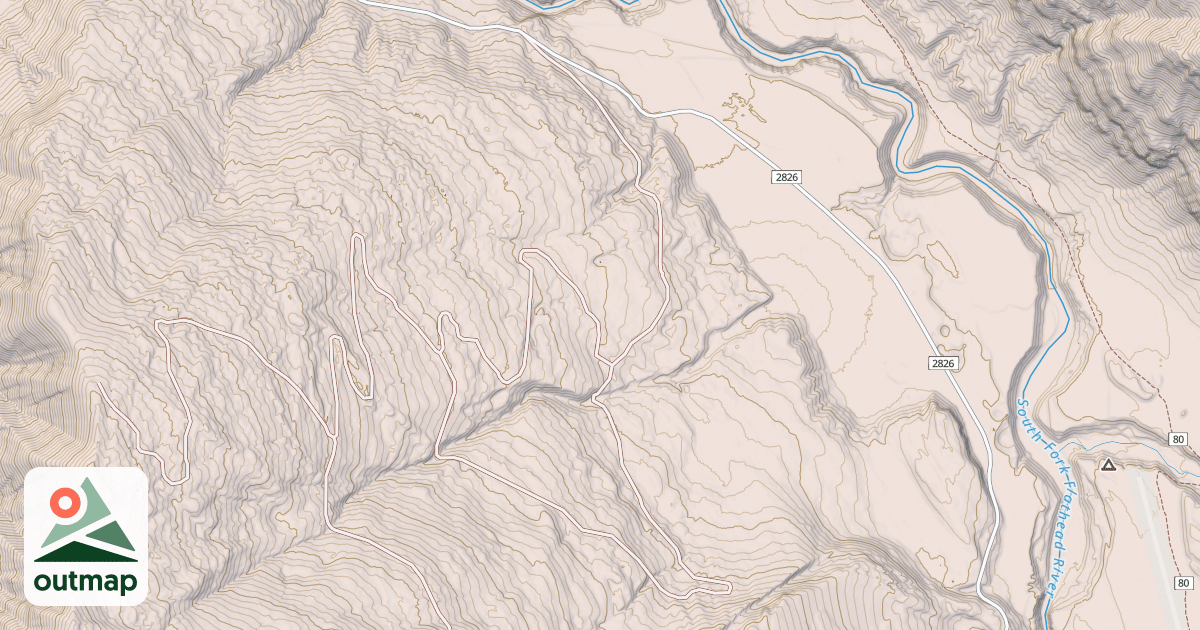Map of CEDAR CREEK