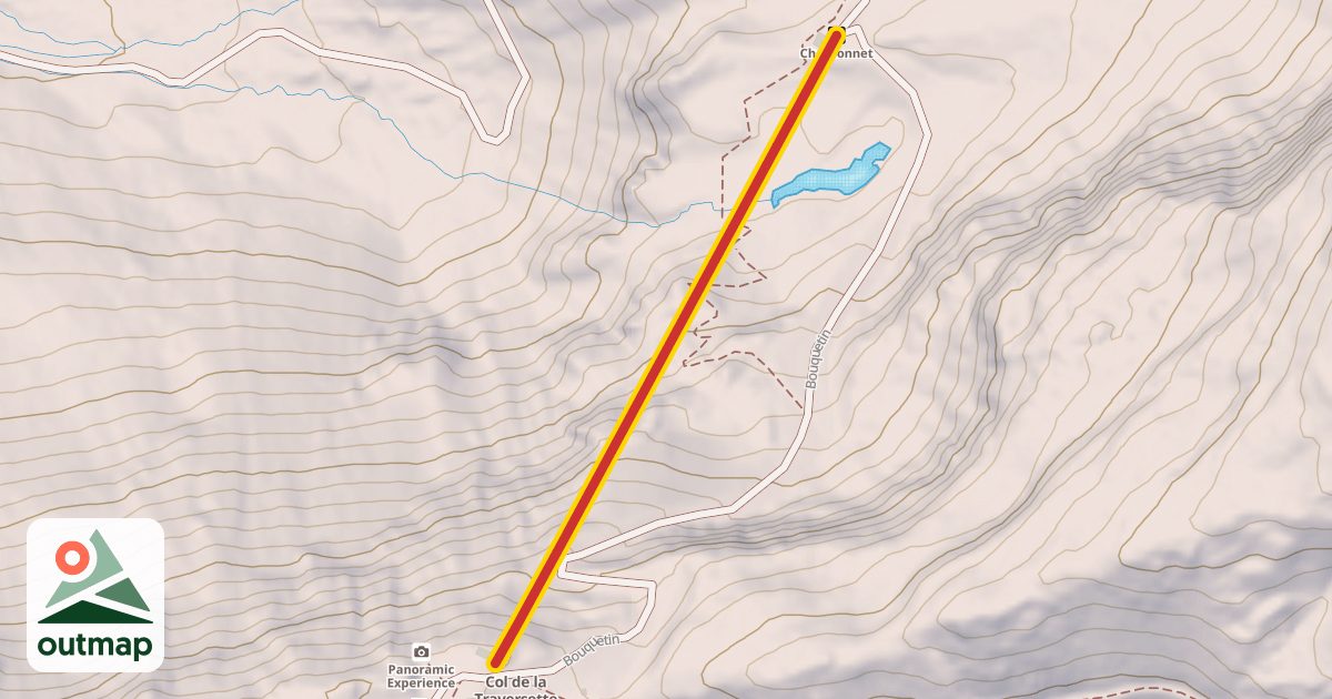 Map of Chardonnet
