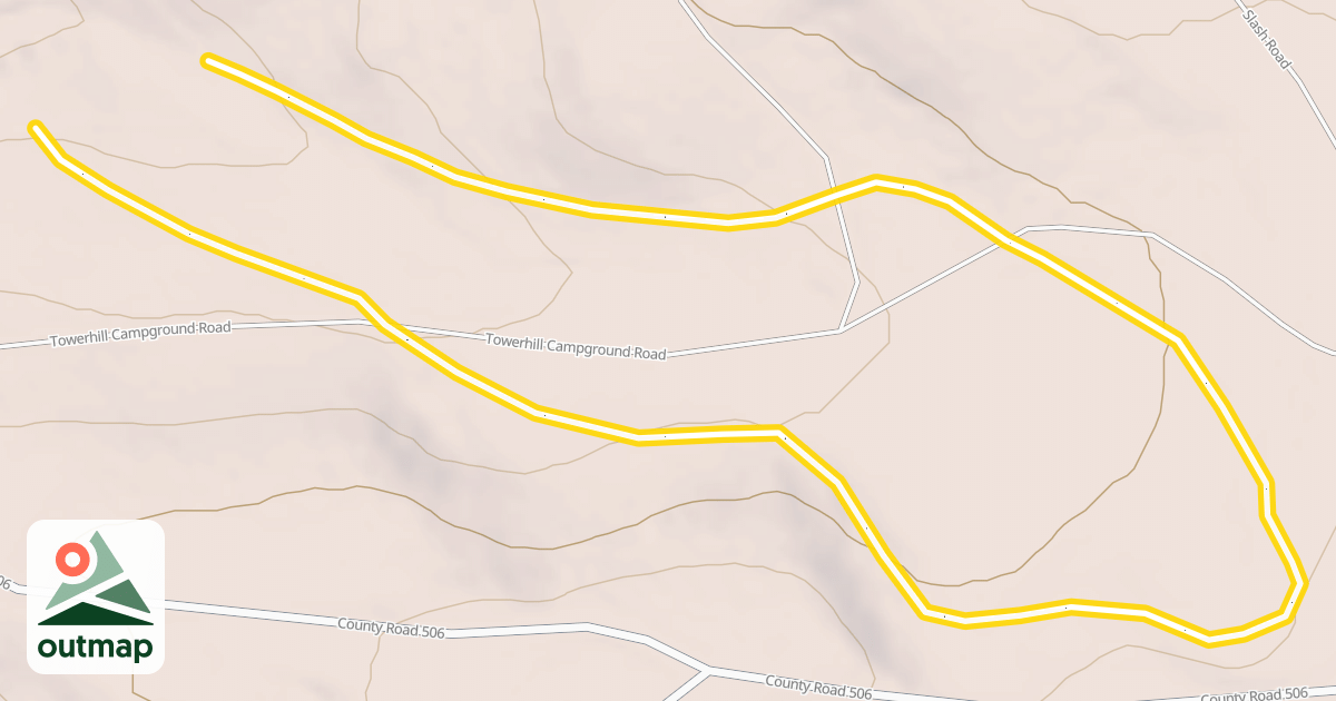 Map of Towerhill Loop