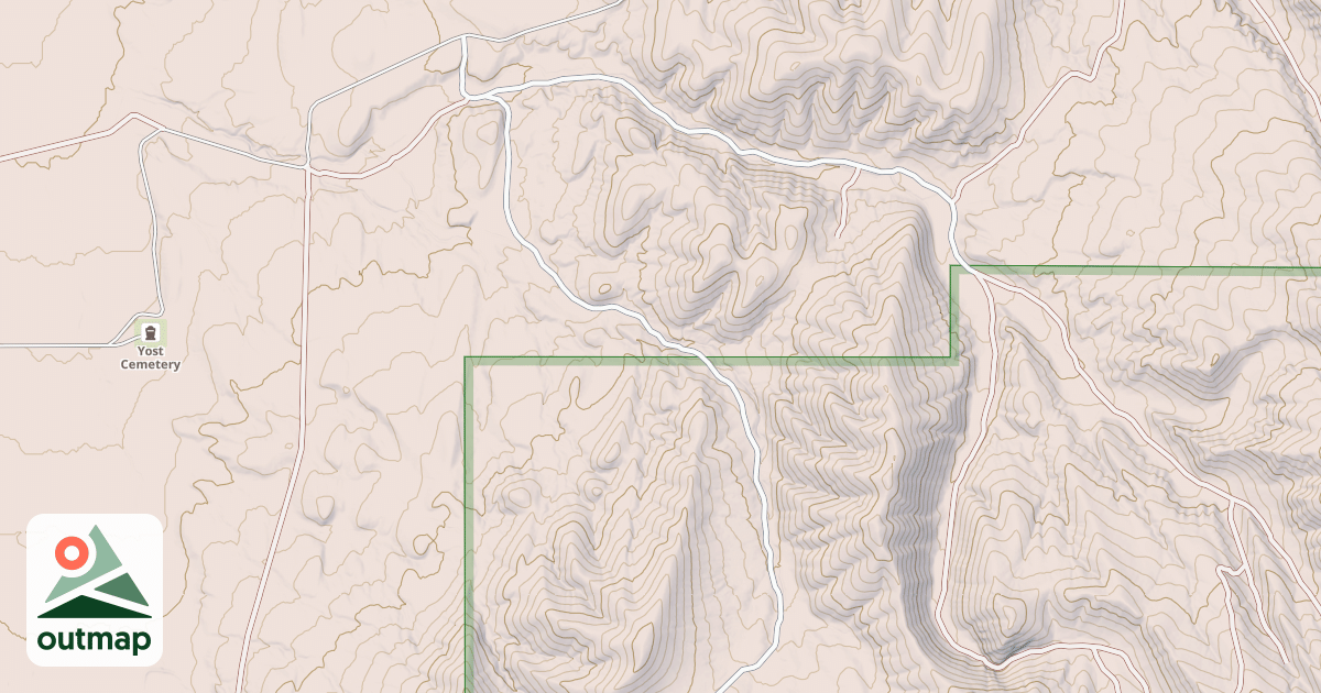 Map of OLIVER SPRINGS