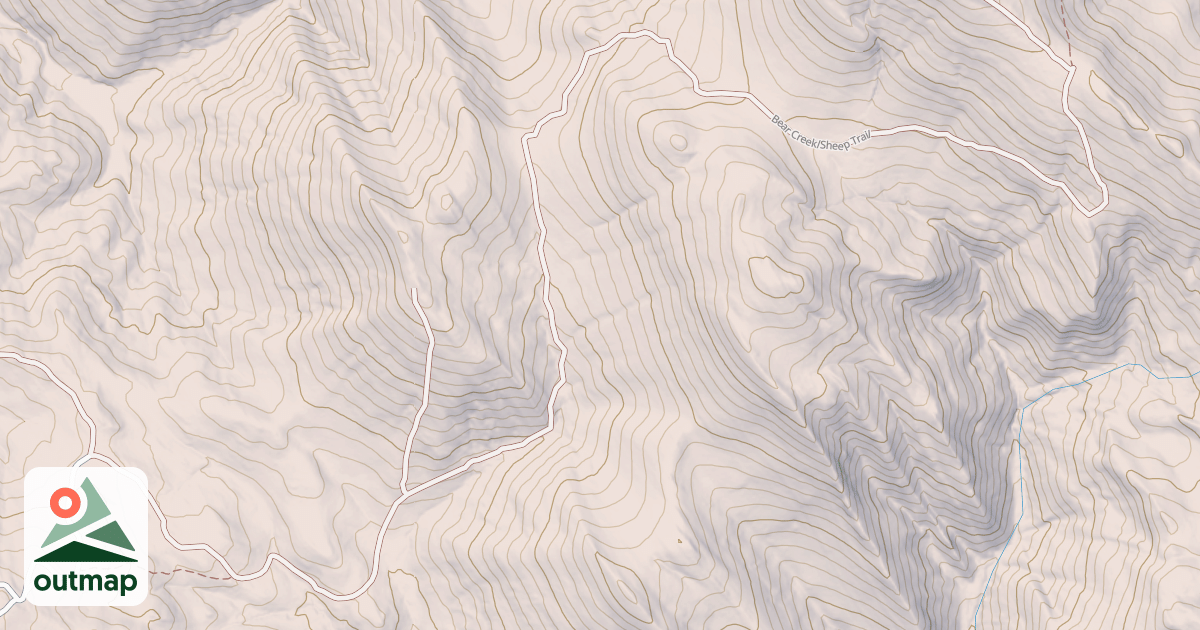 Map of Bear Creek/sheep