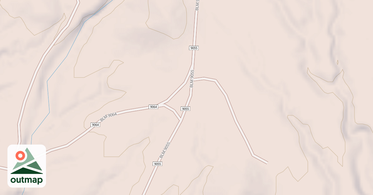 Map of BLM National GTLF Public Motorized Roads 1b19b112-3744-40c3-89a2-9f94127c2dd0