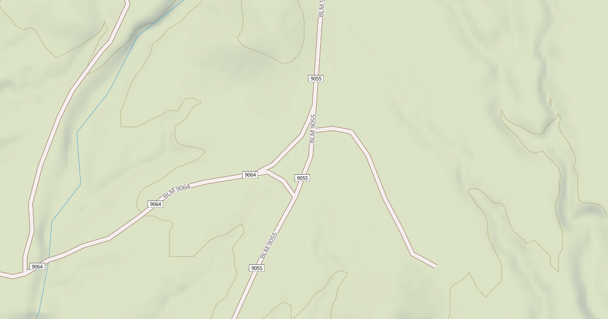 Map preview of BLM National GTLF Public Motorized Roads 1b19b112-3744-40c3-89a2-9f94127c2dd0
