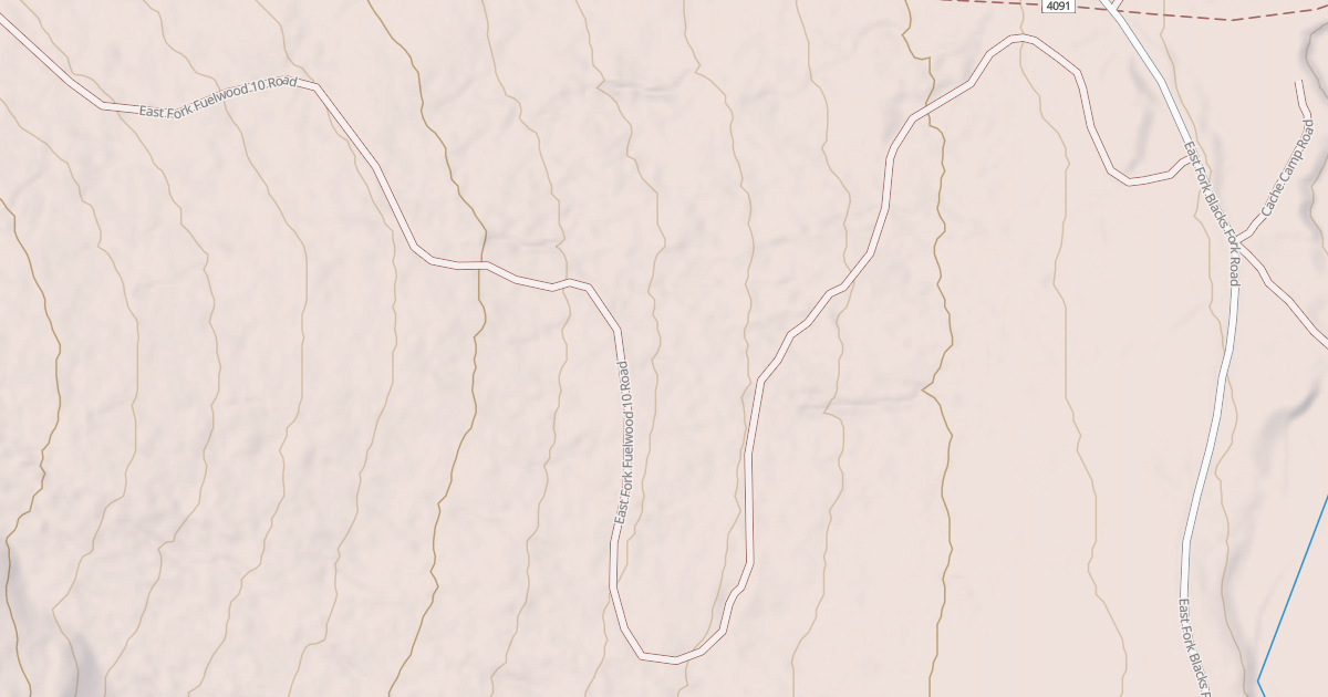 Map preview of EAST FORK FUELWOOD 10