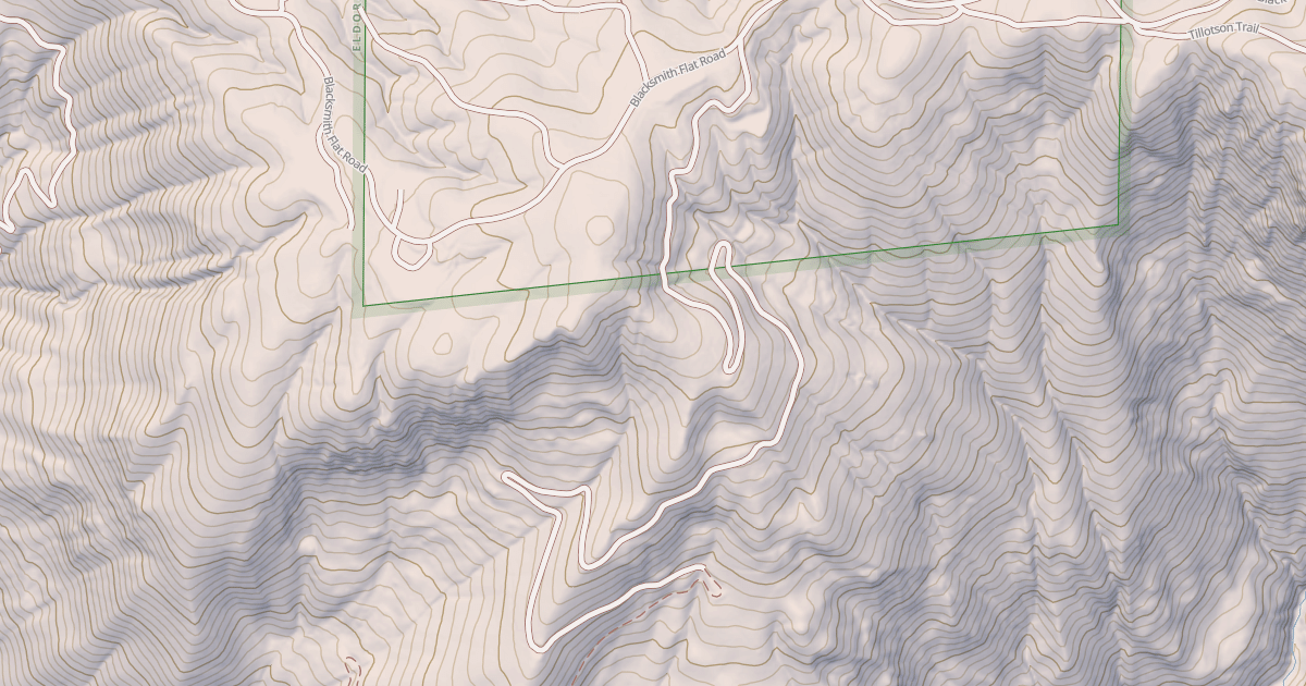 Map preview of BUCKEYE FLAT 4WD