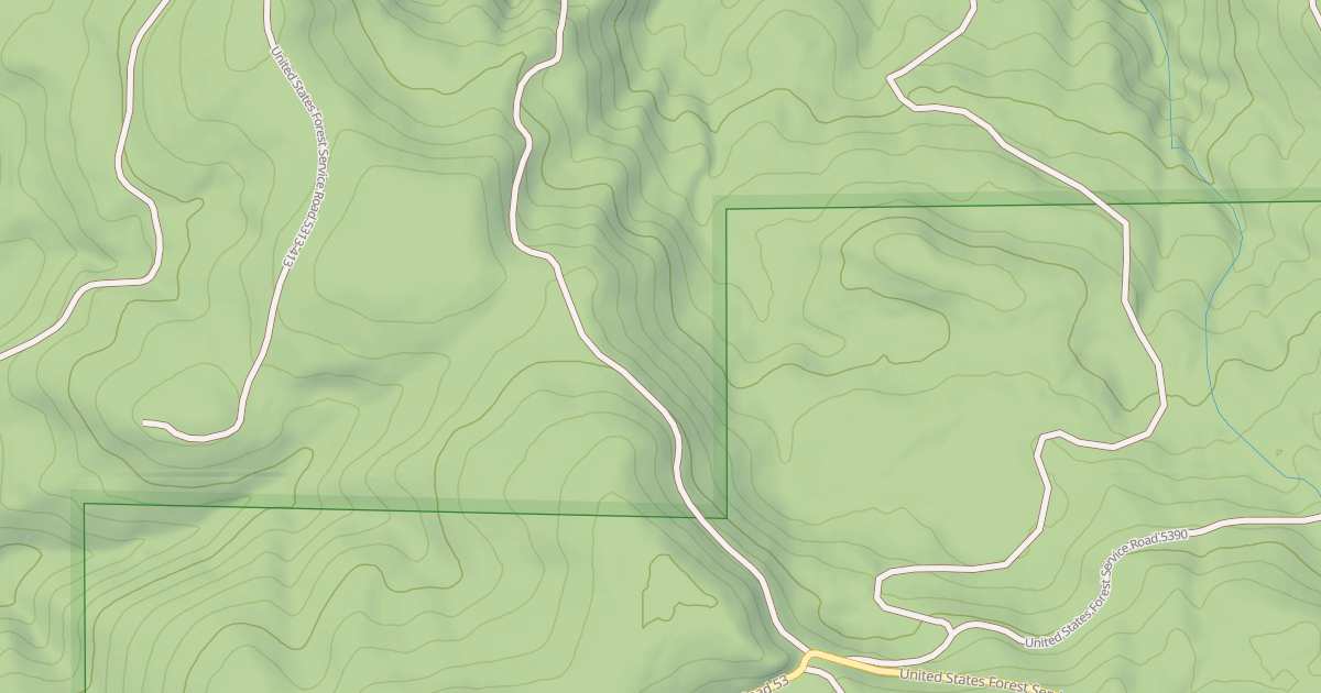 Map preview of USFS National Forest System Roads {BEDA070B-8DAE-4189-A4CD-66E25ED63AF4}