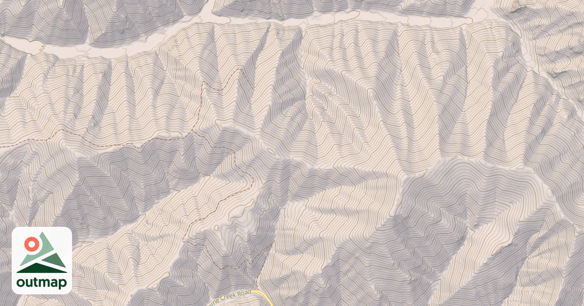Map of BIG PEAK-CARRIE CREEK