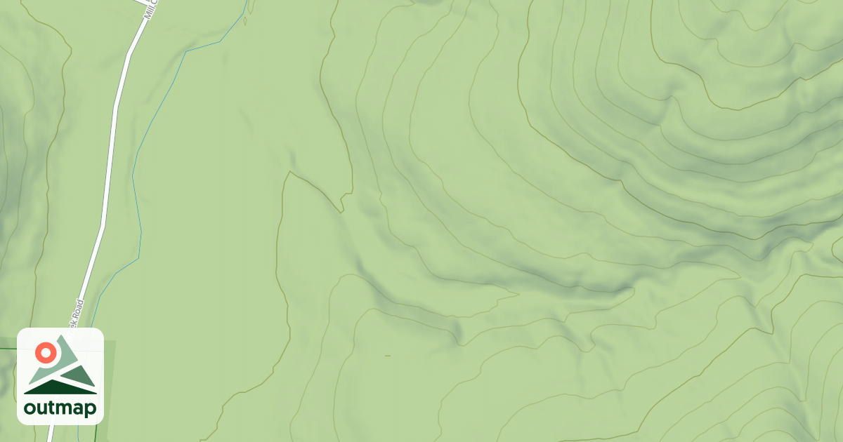 Map of MILL CREEK SHORTCUT B