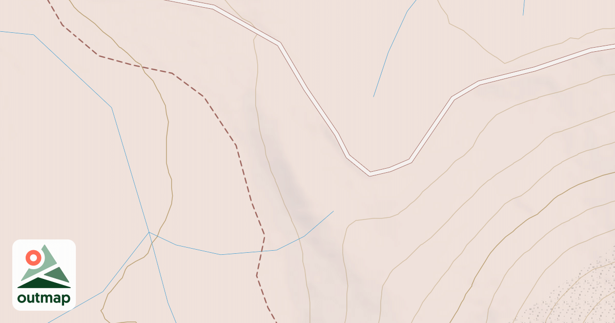 Map of BEAR BUTTE T1
