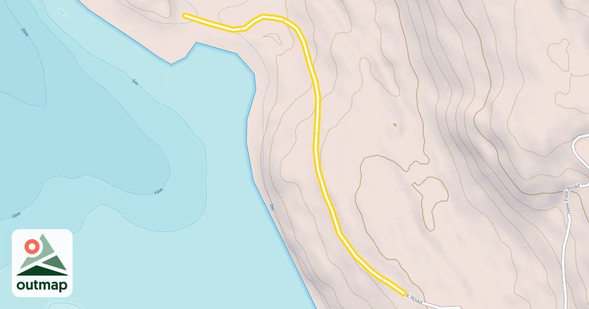 Map of New Park Road