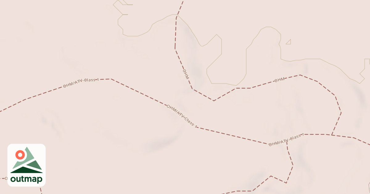 Map of Straight Arrows Trail