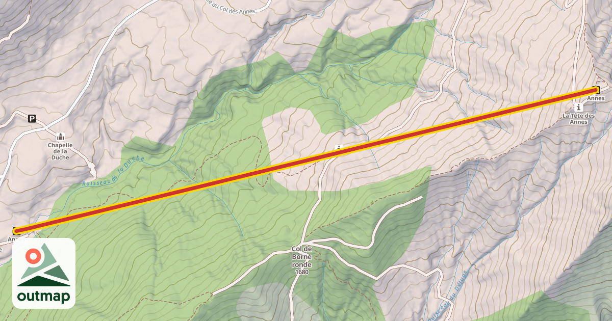 Map of Annes