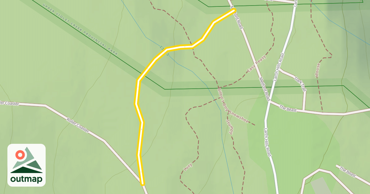 Map of Chalet Loop