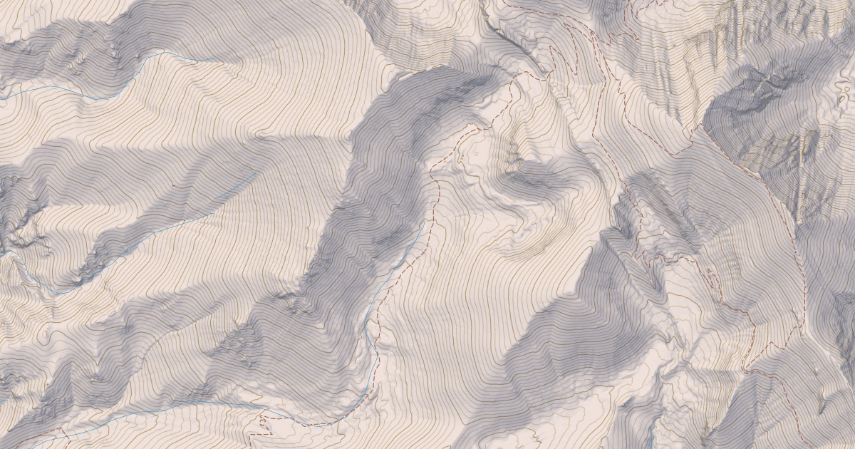 Map preview of Corbly Gulch