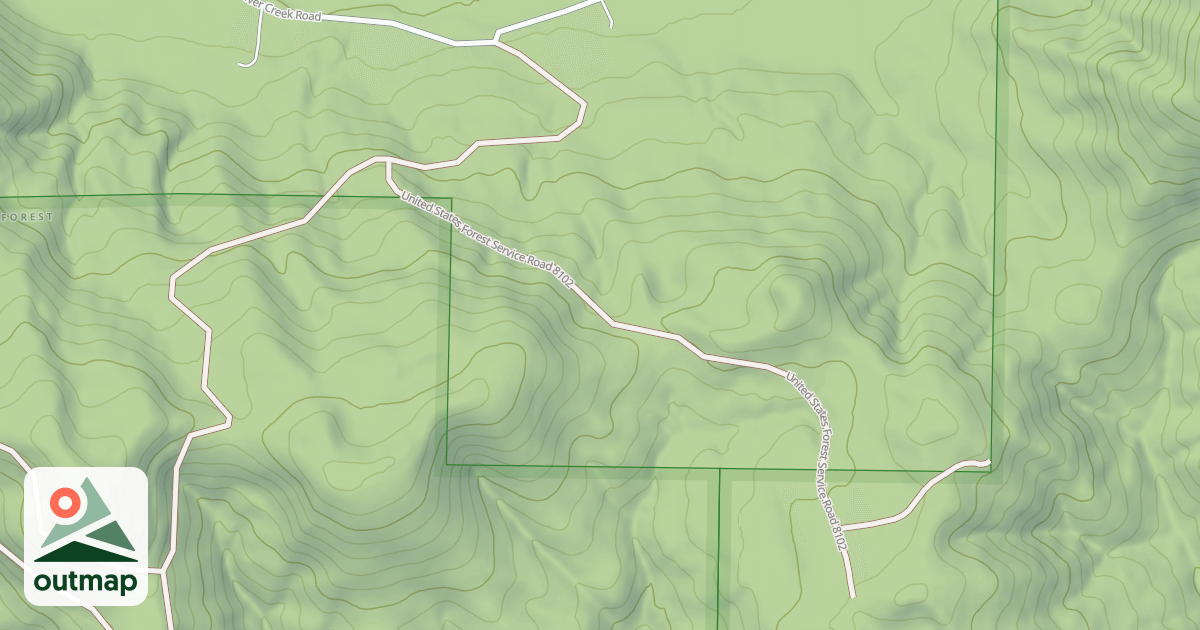 Map of BEAVER RIDGE