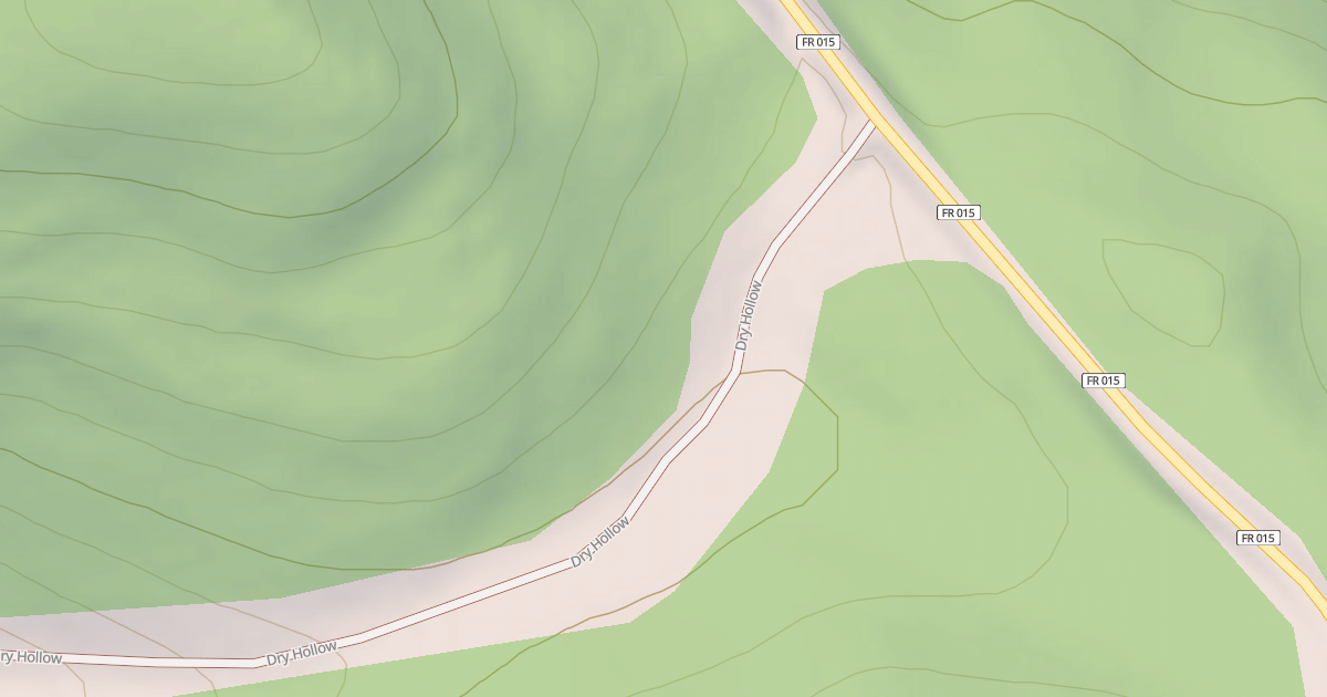 Map preview of DRY HOLLOW