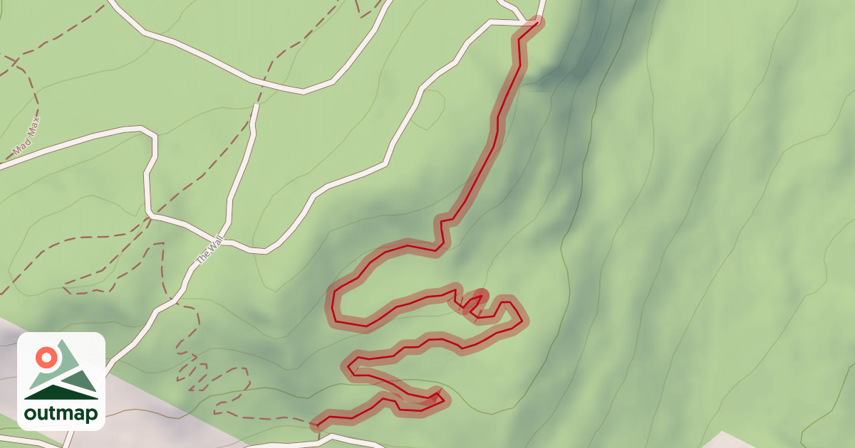 Map of Bear Run