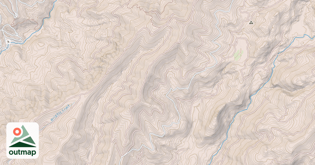 Map of HULL CREEK/STRAWBERRY OHV- ATV