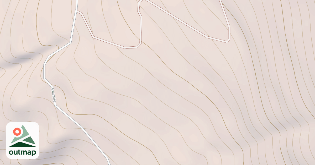 Map of EAST DEADMAN CREEK