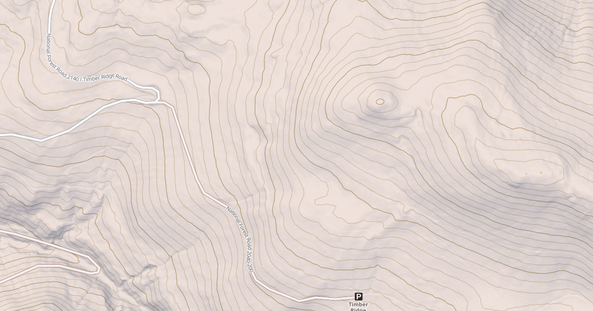 Map preview of USFS Motor Vehicle Use Map Roads {3E0F075A-C846-4D7E-B3BE-A1E43797C597}