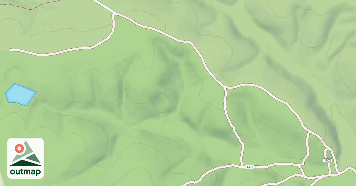 Map of USFS Motor Vehicle Use Map Trails 19453