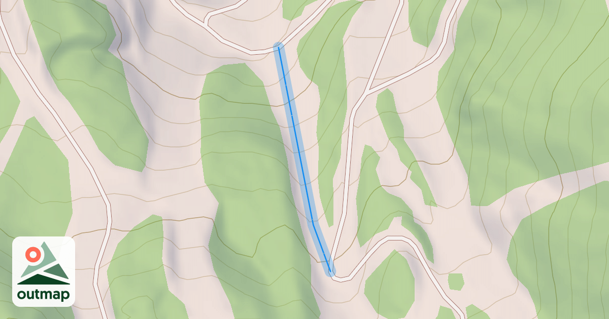 Map of Whitefeather Gully