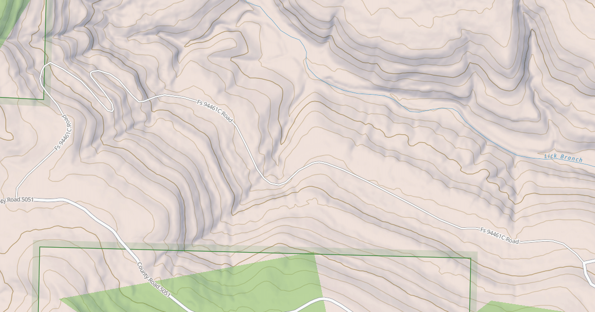 Map preview of USFS National Forest System Roads {14912117-BE2F-4E4B-87A8-2B588D2784E2}
