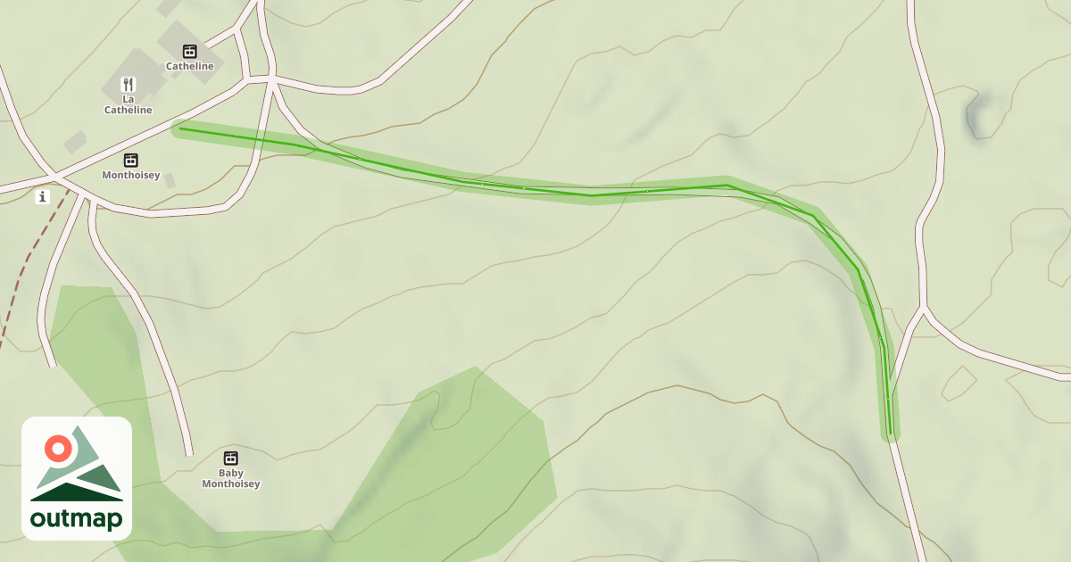 Map of Crêtes