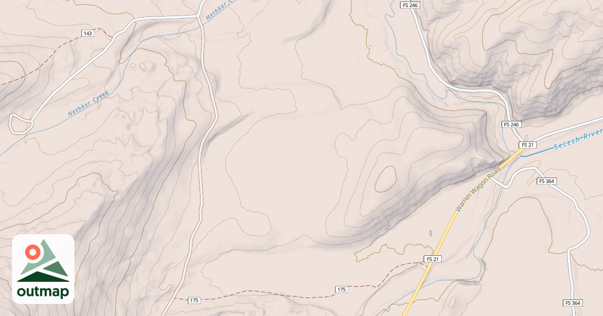 Map of BURGDORF-1