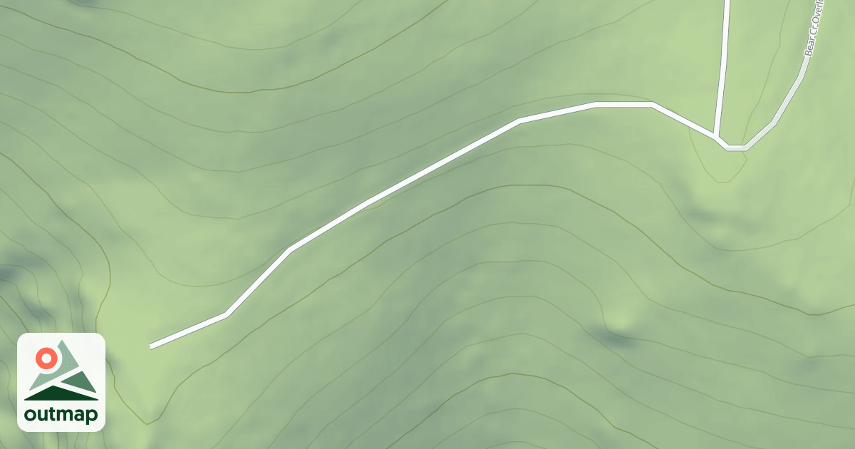 Map of (FDR) BEAR CREEK