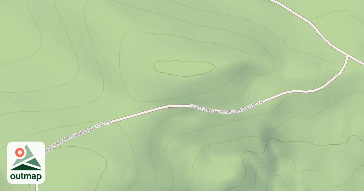Map of USFS Motor Vehicle Use Map Roads {C0A8336D-174C-48A1-A3D5-58AB375723A7}