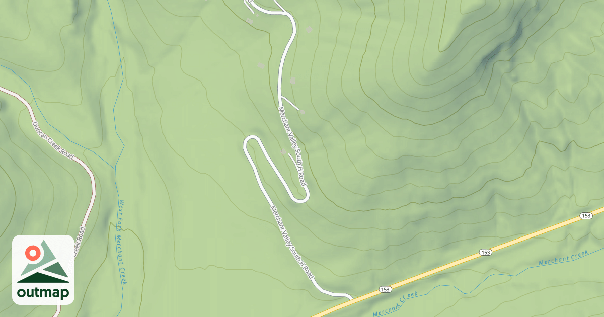Map of MERCHANT VALLEY S H