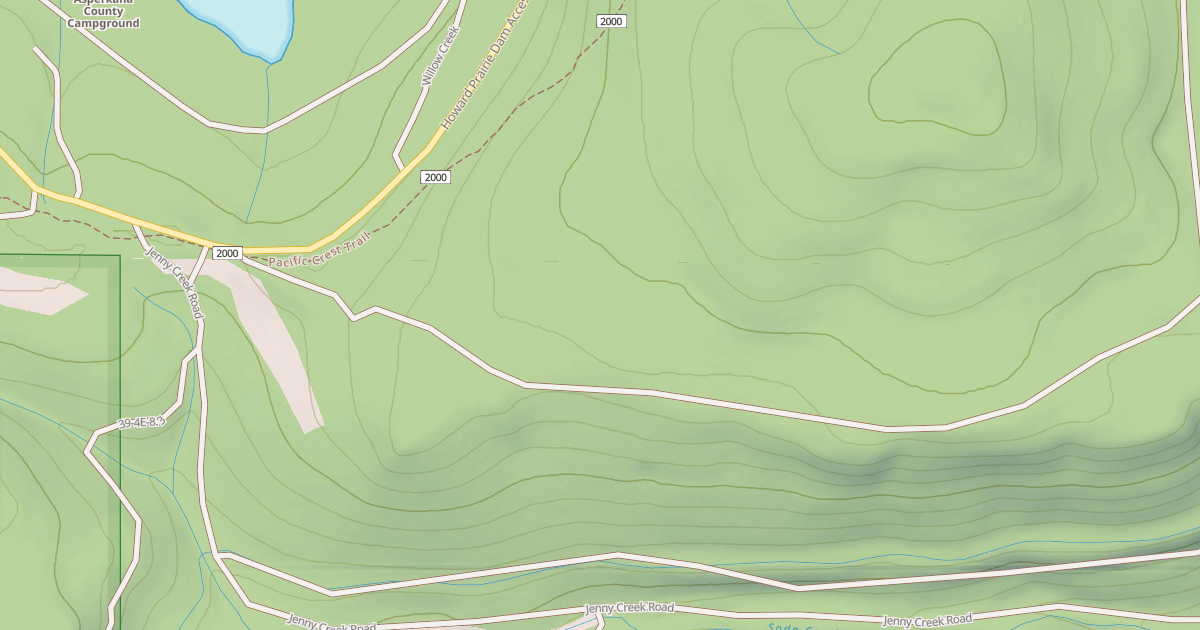 Map preview of Hyatt Lake